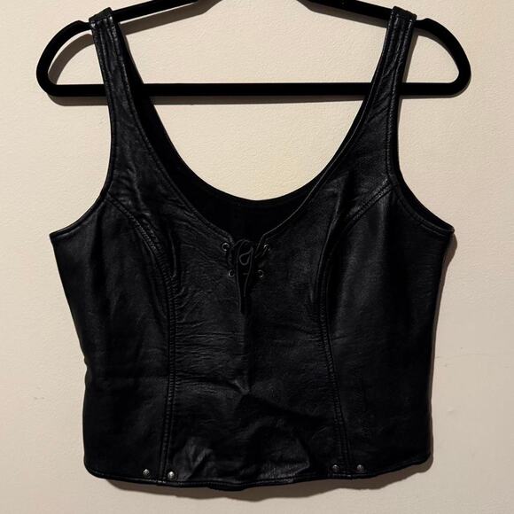 Genuine leather harley davidson corset - Picture 5 of 5